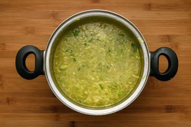 Leek soup recipe - SunCakeMom